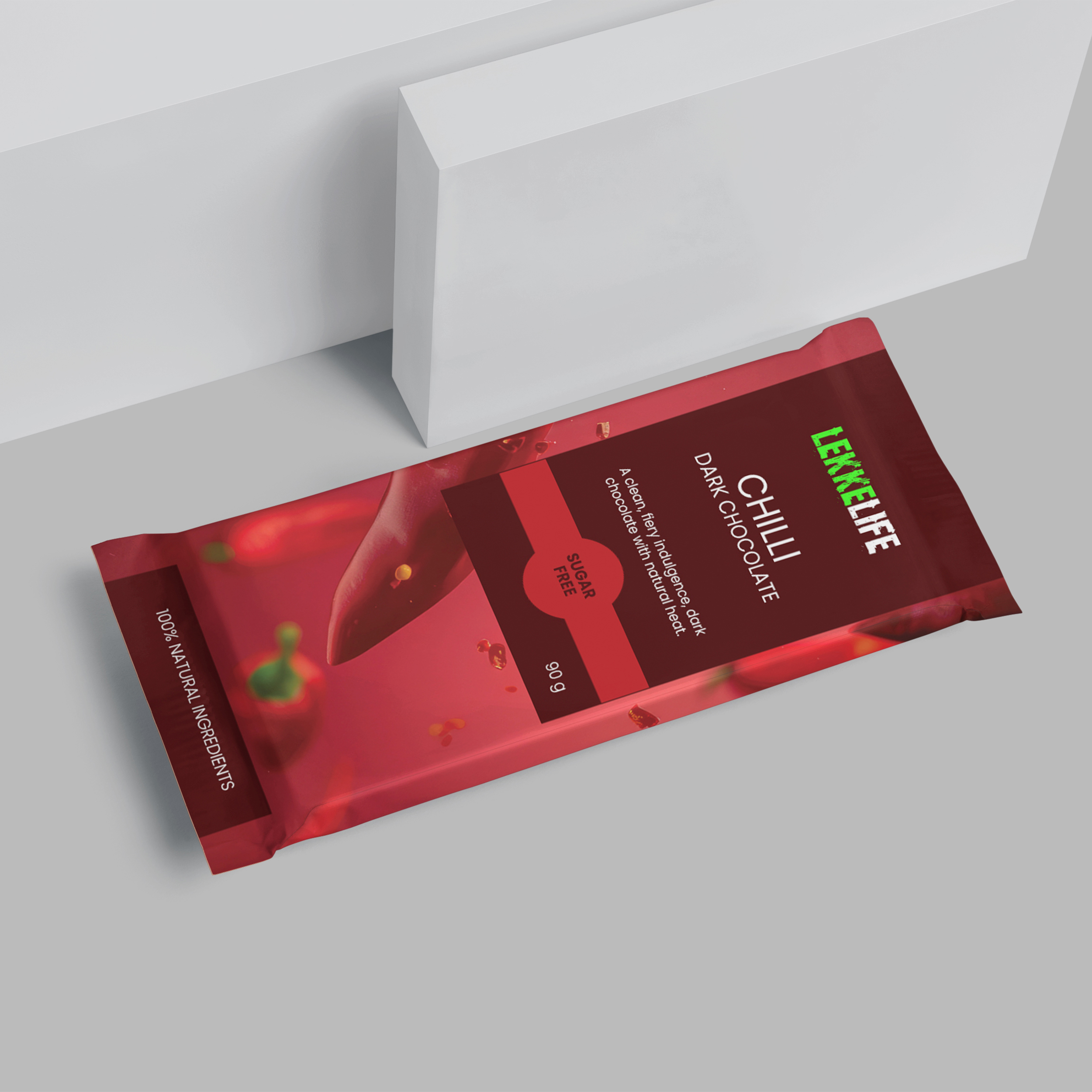 Chilli chocolate detail