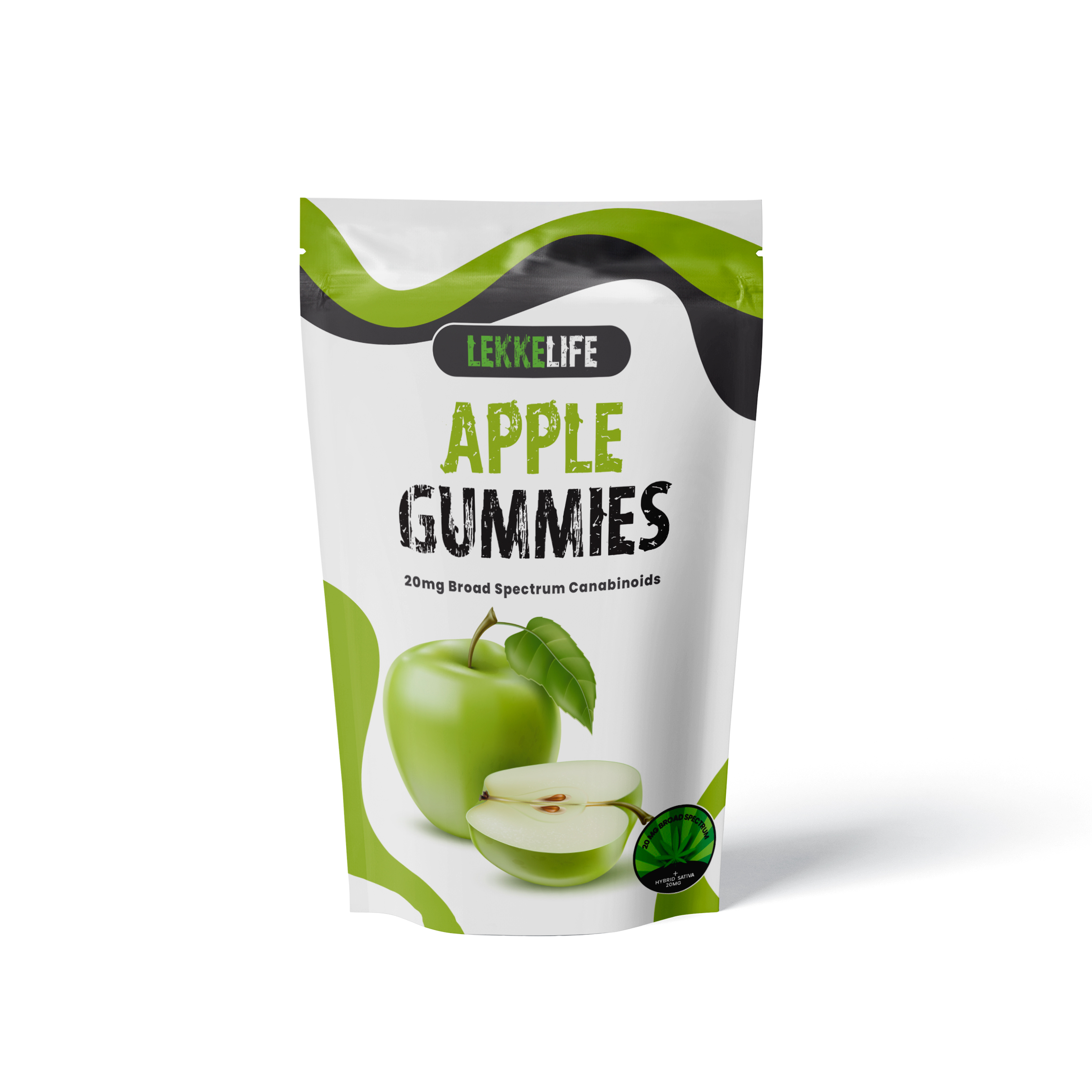 Apple Broad Spectrum CBD Gummies