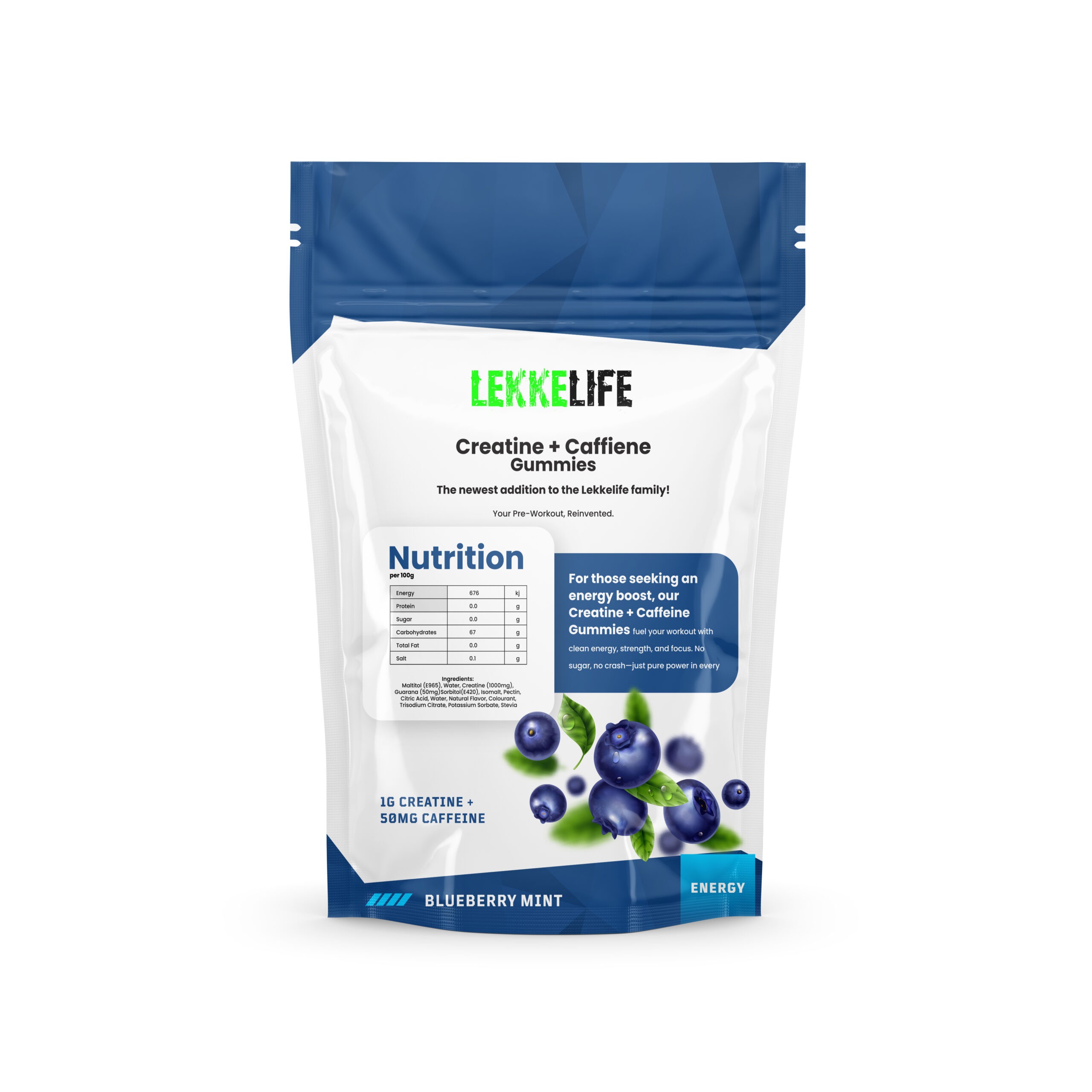 Blueberry Mint pouch back