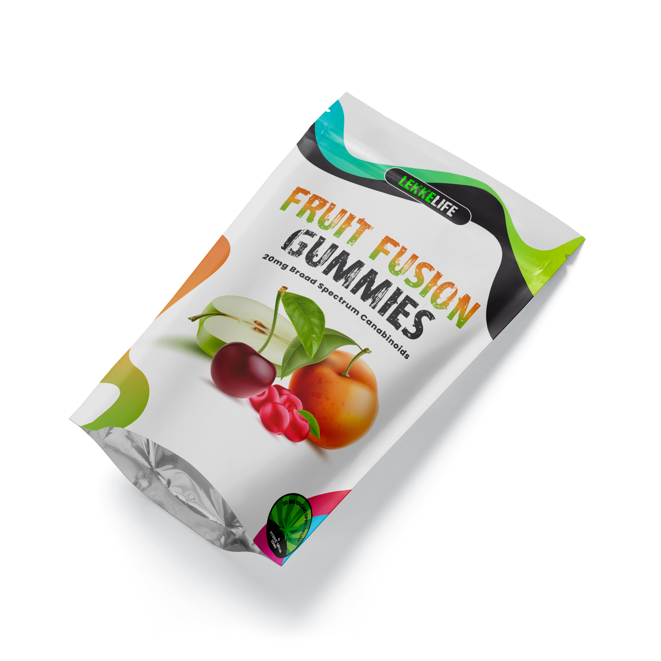 Fruit Fusion gummies detail