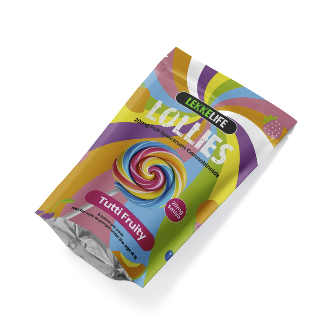 Tutti Fruity lollies detail