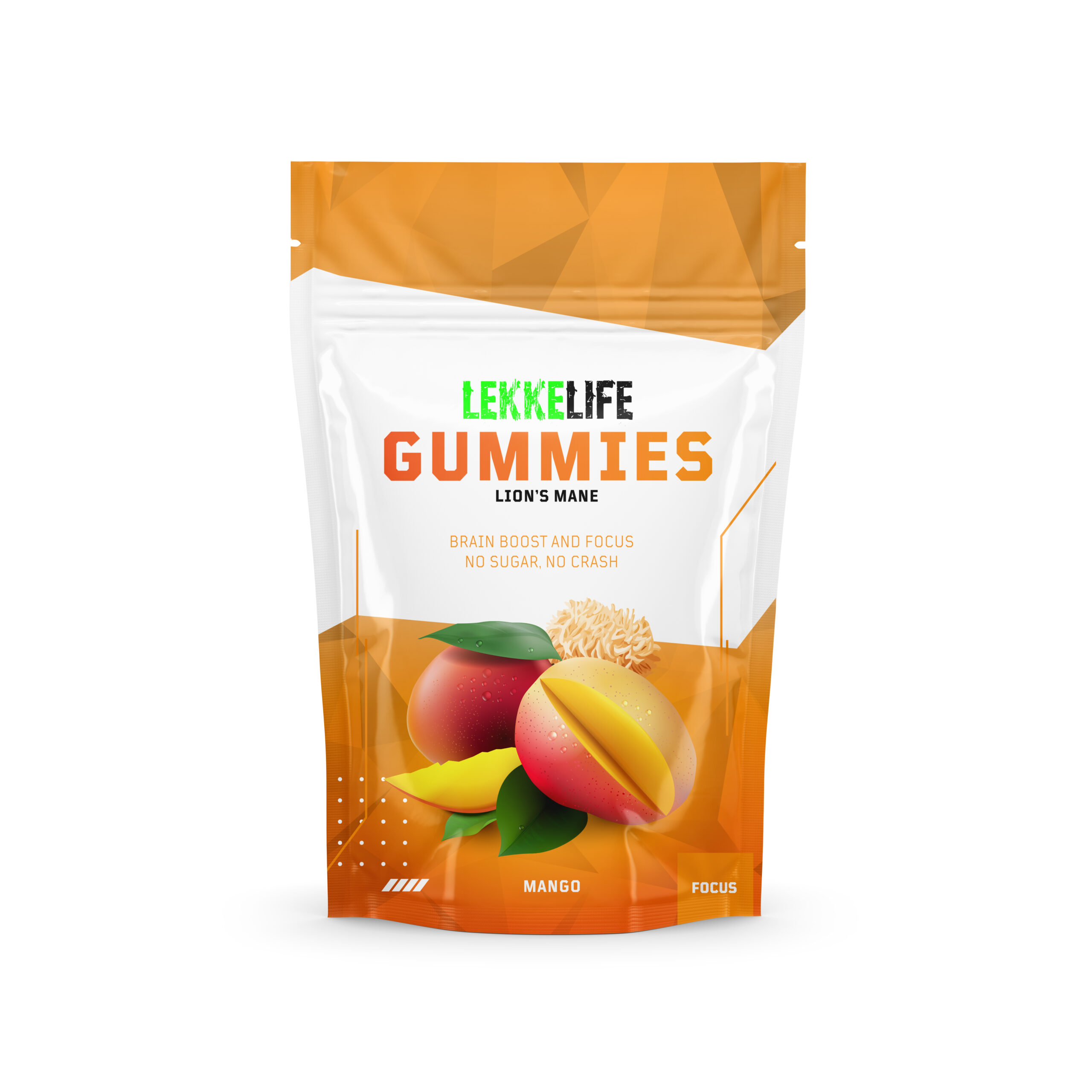 Mango Lion's Mane Gummies