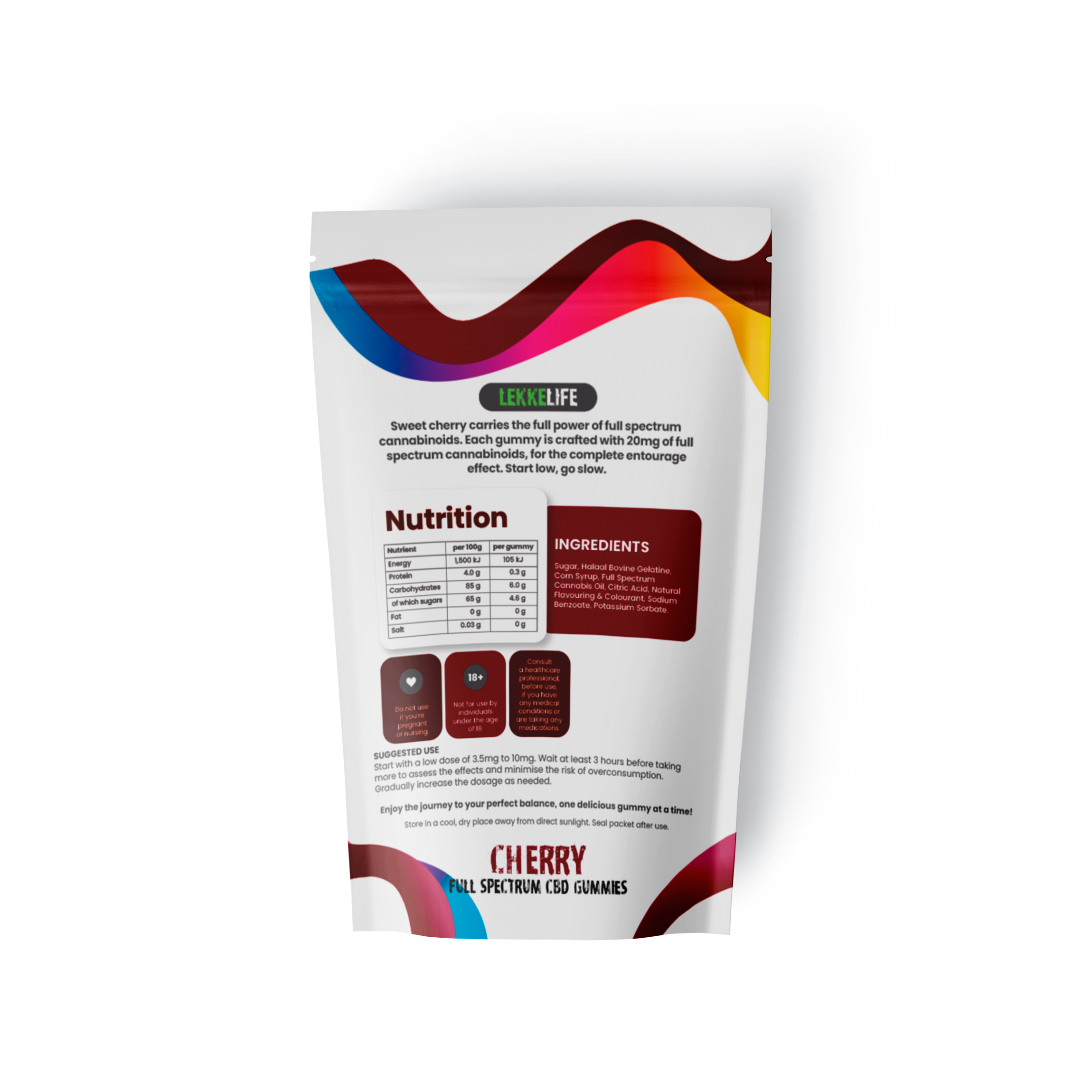 Cherry Full Spectrum gummies