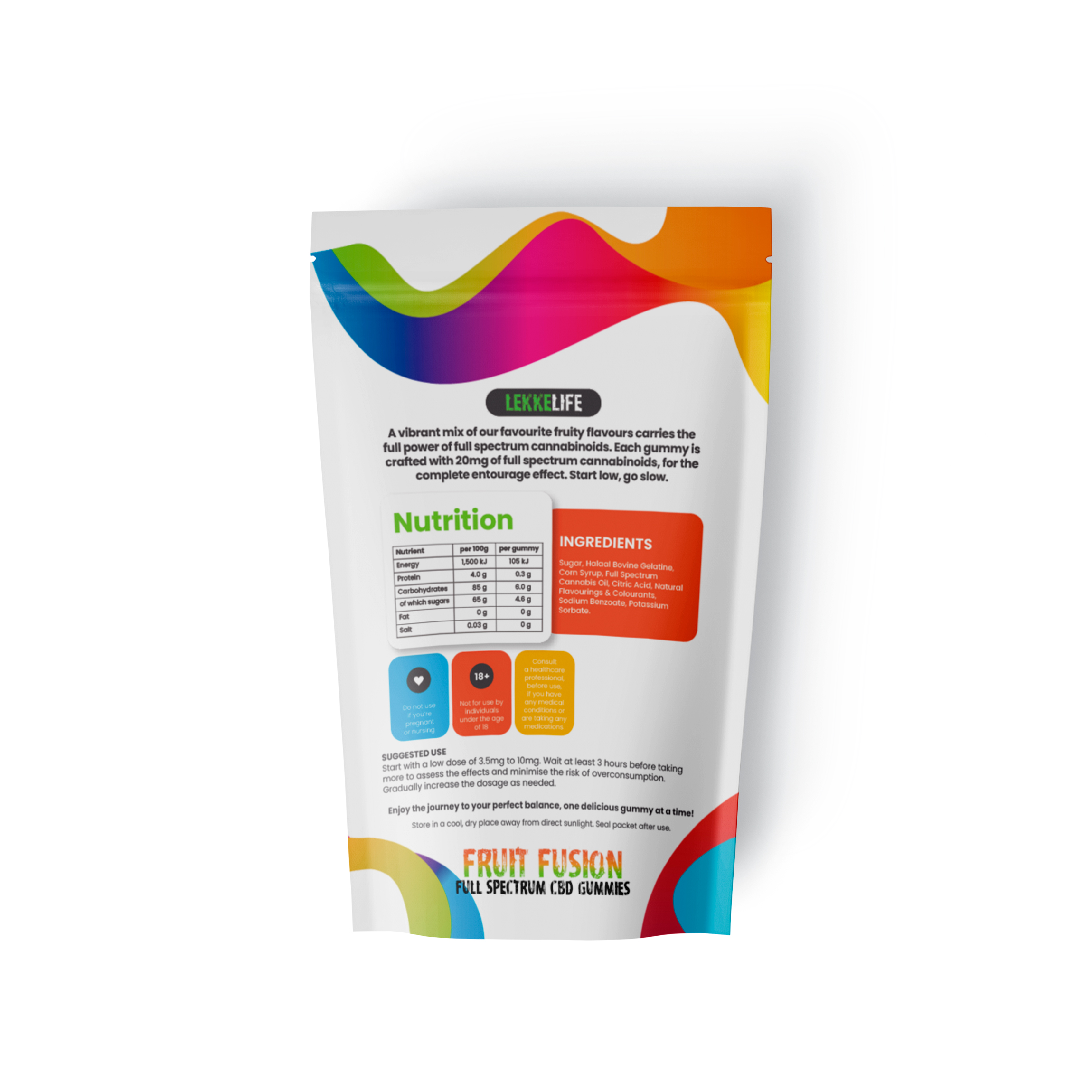 Fruit Fusion Full Spectrum gummies